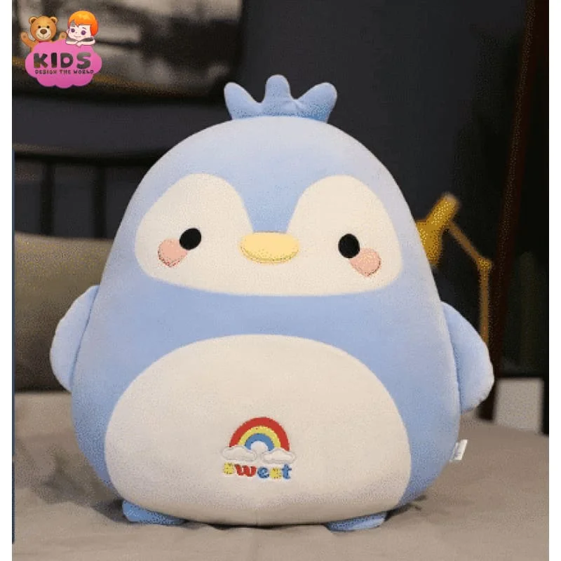 Peluche Pingouin Arc-en-ciel