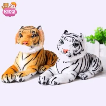 Jouet En Peluche Tigre De La Vie Réelle