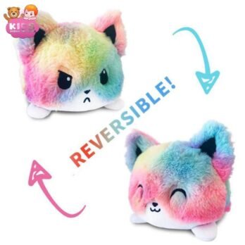 Peluche Réversible Licorne Multicolore