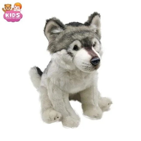 Peluche du Loup Assis