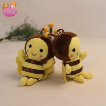 Petite Abeille Jaune En Peluche