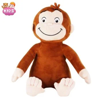 Jouet En Peluche Singe Souriant