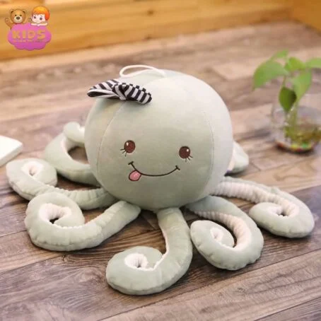 Octopus en peluche souriant