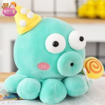Poulpe Molle En Peluche