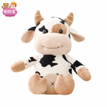 Vache Tachetée En Peluche