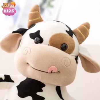 Vache Tachetée En Peluche
