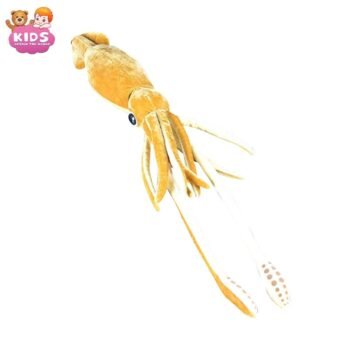 Jouet En Peluche De Calmar Réaliste