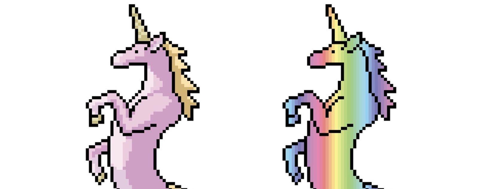 TOP 20 Pixel Art Licorne 20 licorne-au-galop-impressionnante
