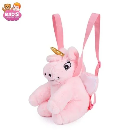 Sac à dos en peluche mignon licorne