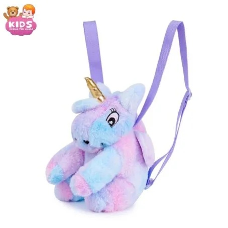 Sac à dos en peluche mignon licorne