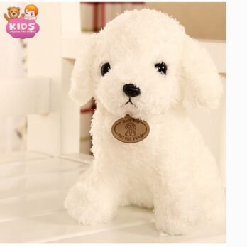 Pousque En Peluche Blanc