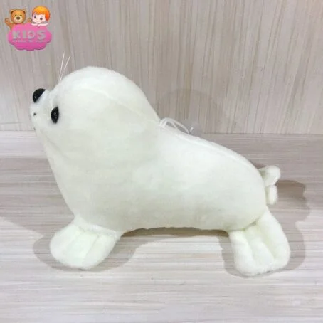 Peluche de phoque blanc