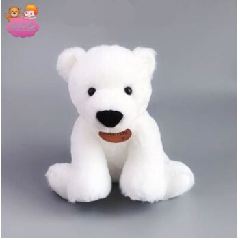 Ours En Peluche Blanc Doux
