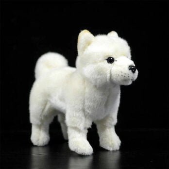 Peluche De Loup Blanc