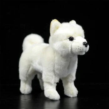 Peluche De Loup Blanc