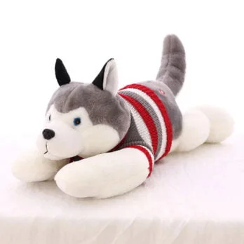 Loup En Peluche Habillé