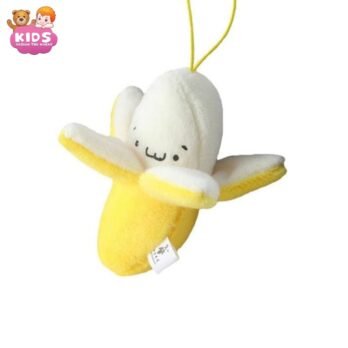 Jouet En Peluche Banane Jaune