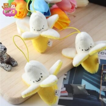 Jouet En Peluche Banane Jaune
