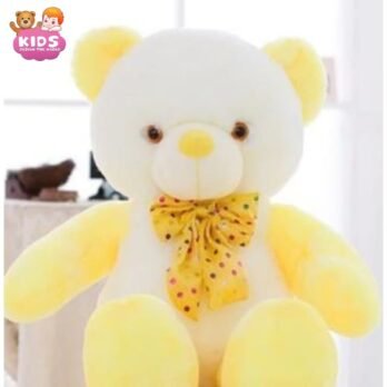 Ours En Peluche Jaune Kawaii