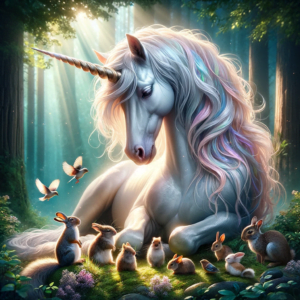 licorne-en-foret