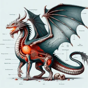 Mystère Enflammé : Pourquoi le Dragon Crache du Feu ? 2 Biologie fictive du dragon